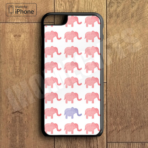 Lots of Cute Pink Elephant  Plastic Case iPhone 6S 6 Plus 5 5S SE 5C 4 4S Case Ipod Touch 6 5 4 Case iPhone X 8 8 Plus