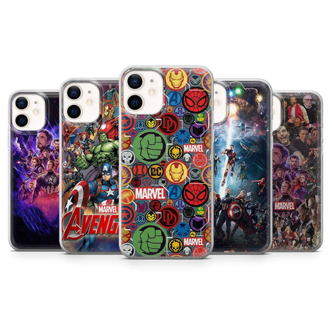 Avengers Phone Case Marvel Superhero Cover for iPhone 16 Pro Max