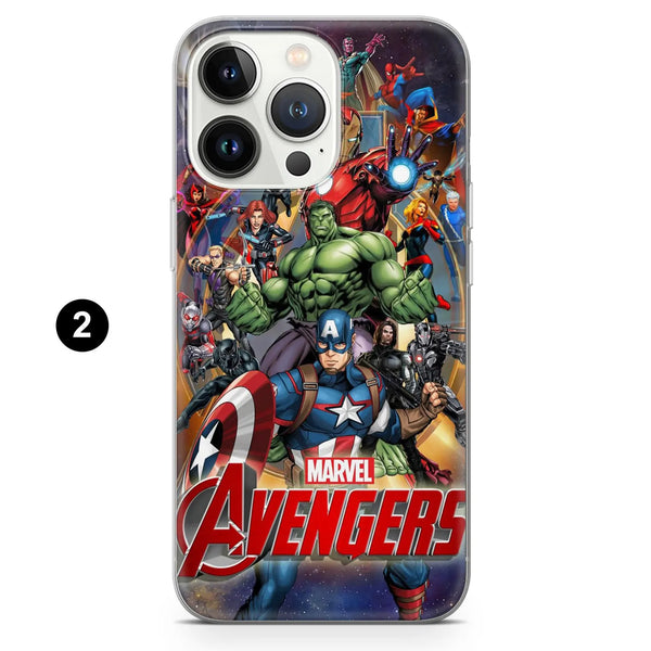 Avengers Phone Case Marvel Superhero Cover for iPhone 16 Pro Max