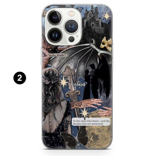 ACOTAR Phone Case Night Court Fantasy Cover for iPhone 16 Pro Max