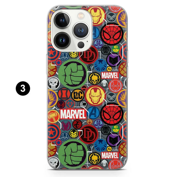 Avengers Phone Case Marvel Superhero Cover for iPhone 16 Pro Max