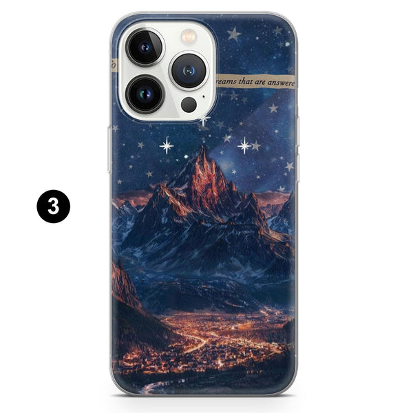 Acotar Phone Case Shadows Cute Roses Cover for iPhone 16 Pro Max