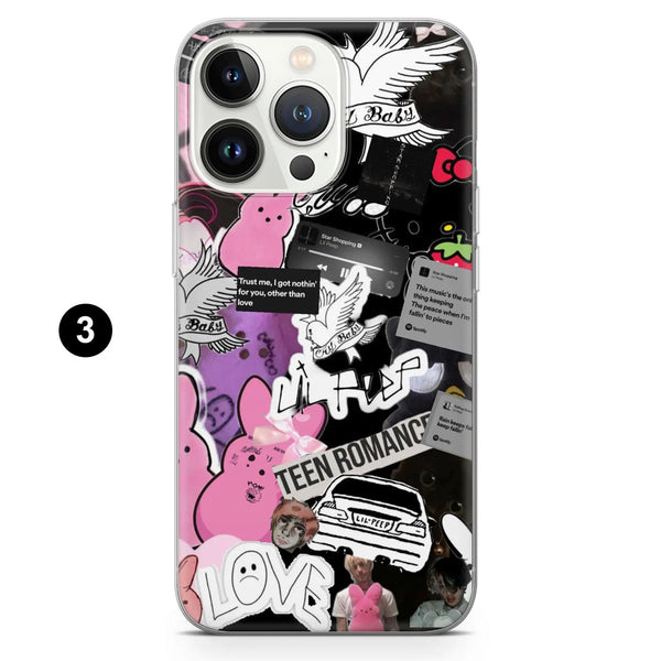 Lil Peep Phone Case Soft Grunge Emotional Cover for iPhone 16 Pro Max