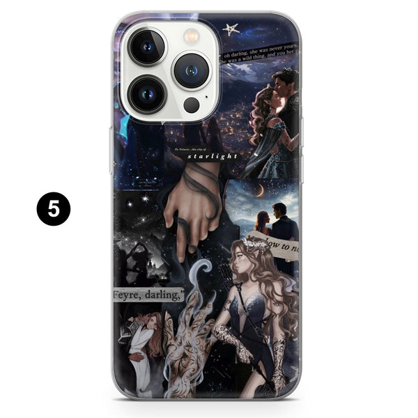 ACOTAR Phone Case Night Court Fantasy Cover for iPhone 16 Pro Max