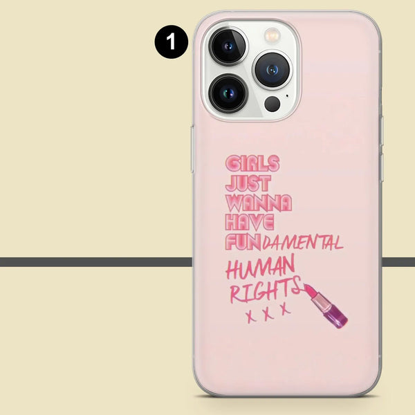 Feminist Phone Case Patriarchy Women Cover for iPhone 16 Pro Max