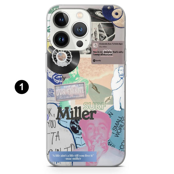 Mac Miller Phone Case Rapper Aesthetic Cover for iPhone 16 Pro Max