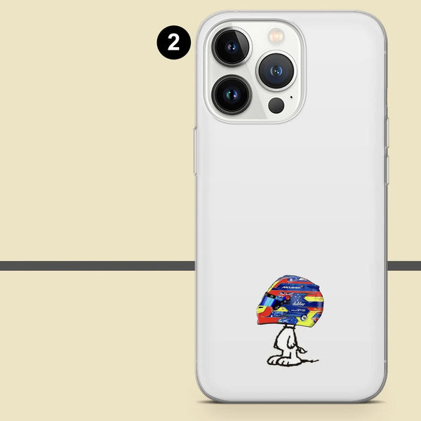 F1 Phone Case Formula Helmets Cover for iPhone 16 Pro Max