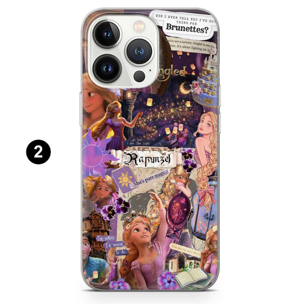 Tangled Phone Case Whimsical Rapunzel Cover for iPhone 16 Pro Max