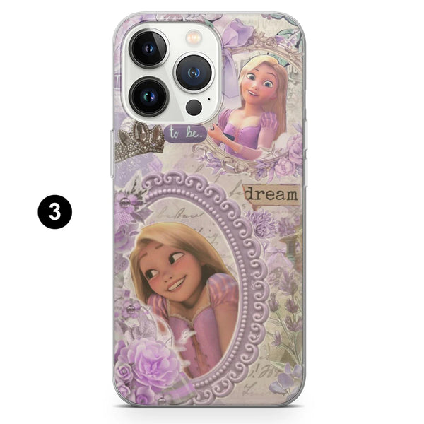 Tangled Phone Case Whimsical Rapunzel Cover for iPhone 16 Pro Max