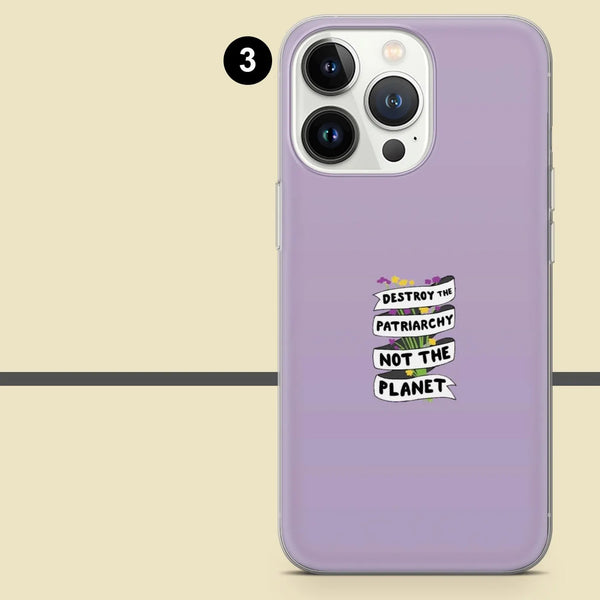 Feminist Phone Case Patriarchy Women Cover for iPhone 16 Pro Max
