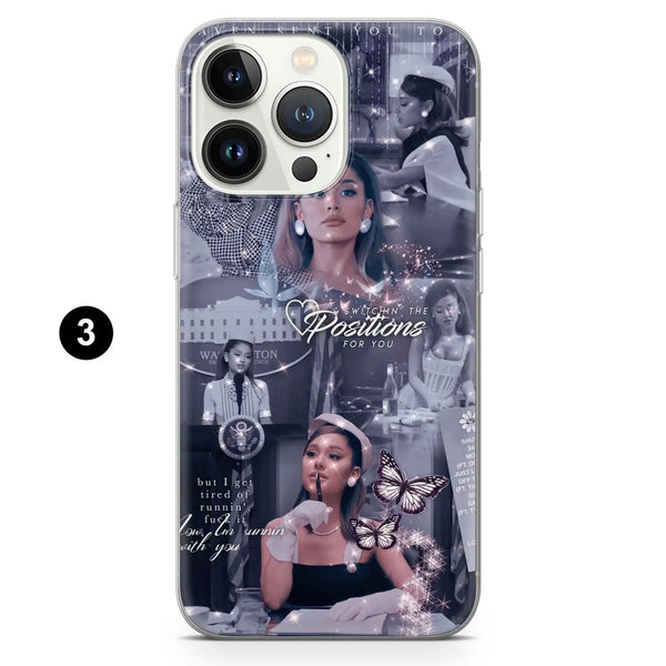 Ariana Grande Phone Case Music Singer Cover for iPhone 16 Pro Max