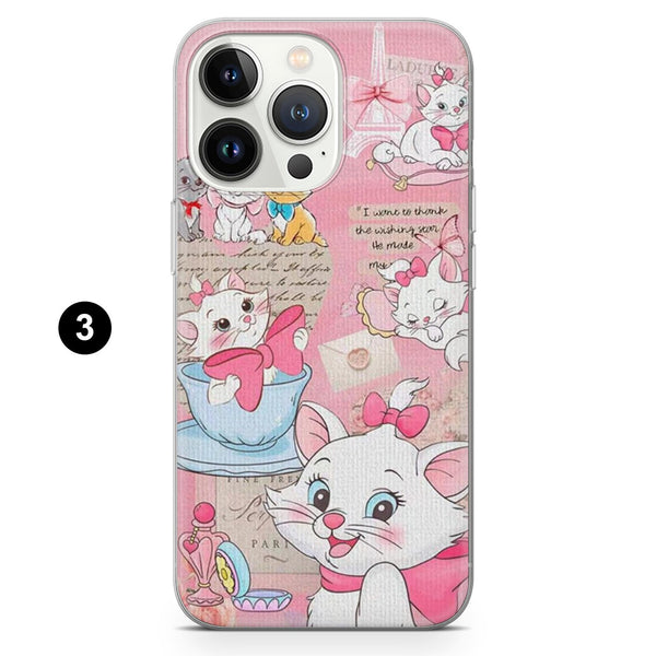 Figaro Phone Case Cute Cat Minnie Cover for iPhone 16 Pro Max