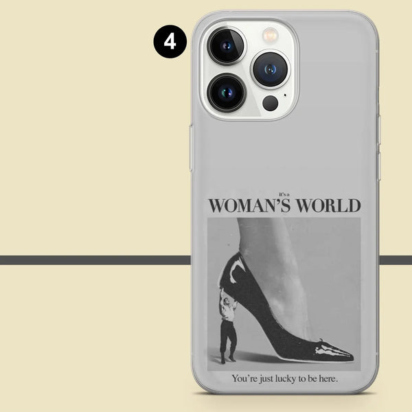Feminist Phone Case Patriarchy Women Cover for iPhone 16 Pro Max