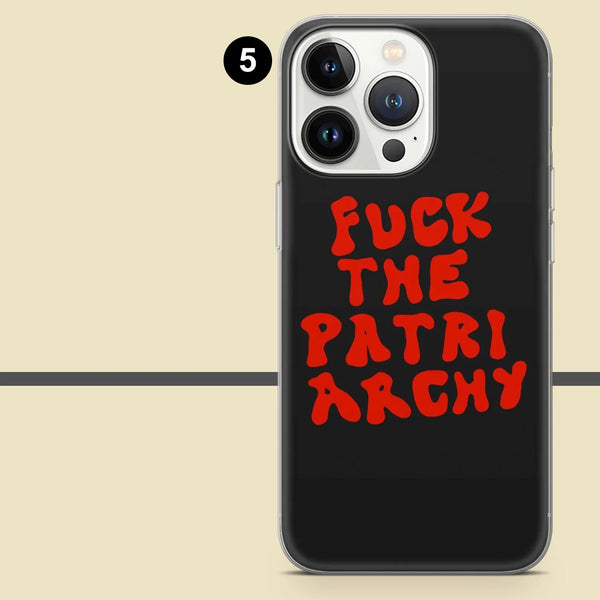 Feminist Phone Case Patriarchy Women Cover for iPhone 16 Pro Max