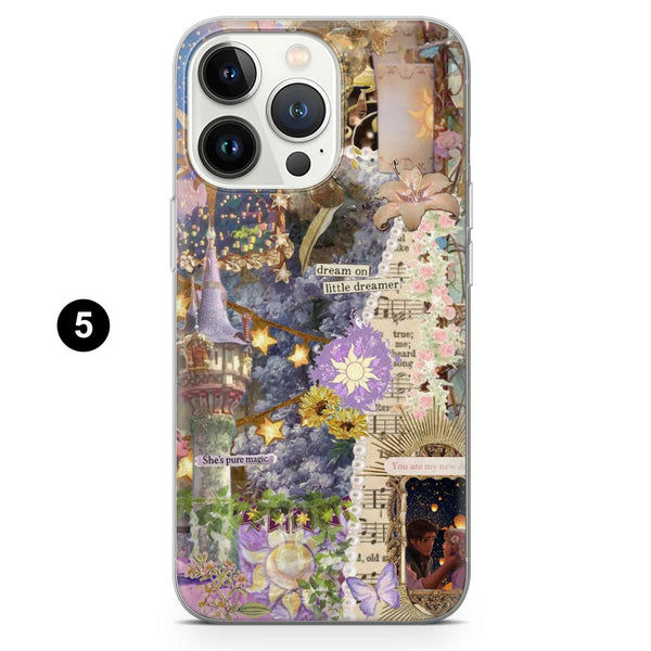 Tangled Phone Case Whimsical Rapunzel Cover for iPhone 16 Pro Max