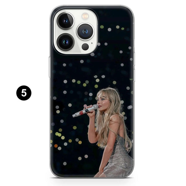 Sabrina Carpenter Phone Case Confident Music Cover for iPhone 16 Pro Max