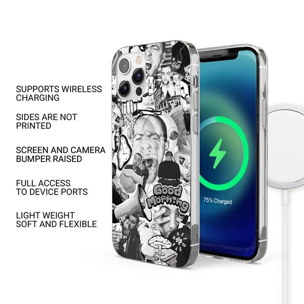 Mac Miller Phone Case Rapper Aesthetic Cover for iPhone 16 Pro Max