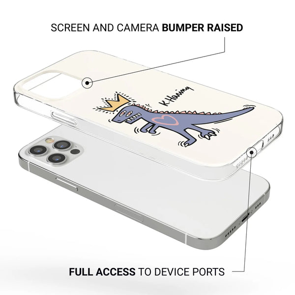 Keith Haring Phone Case Colorful Activism Cover for iPhone 16 Pro Max