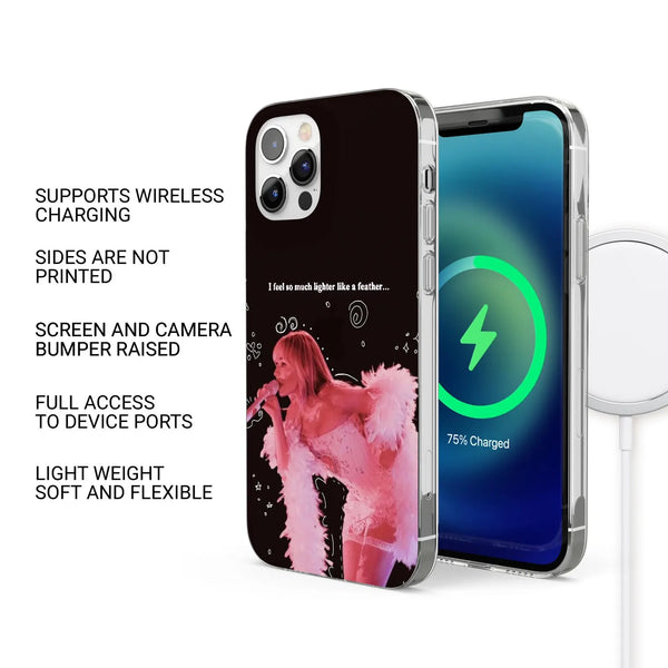 Sabrina Carpenter Phone Case Confident Music Cover for iPhone 16 Pro Max