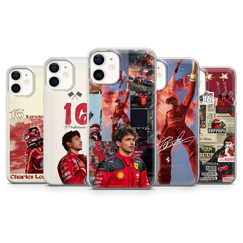 Charles Leclerc Phone Case Formula 1 Motosport Cover for iPhone 16Pro Max