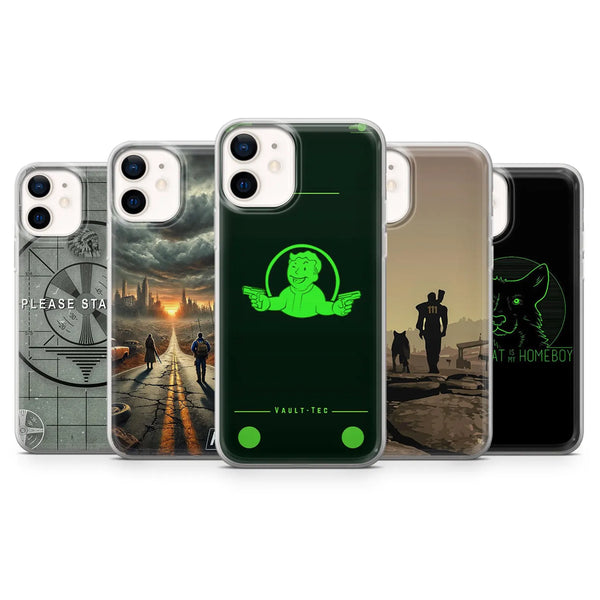 Fallout Phone Case Wasteland Aesthetic Cover for iPhone 16 Pro Max