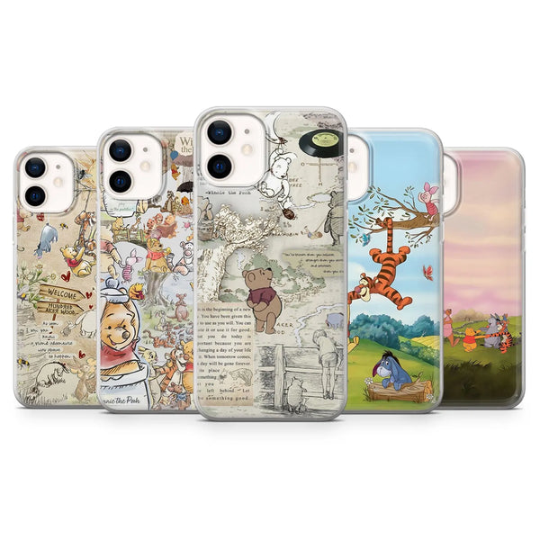 Winnie The Pooh Phone Case Woods Bear Cover for iPhone 16 Pro Max