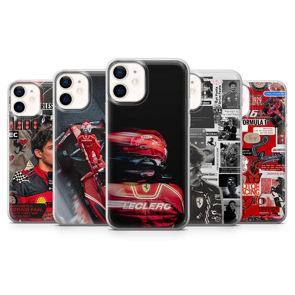Formula 1 Phone Case Charles Leclerc Racing Cover for iPhone 16 Pro Max