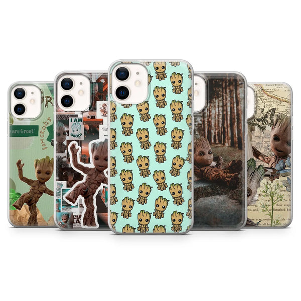 Baby Groot Phone Case Guardians Marvel Cover for iPhone 16 Pro Max