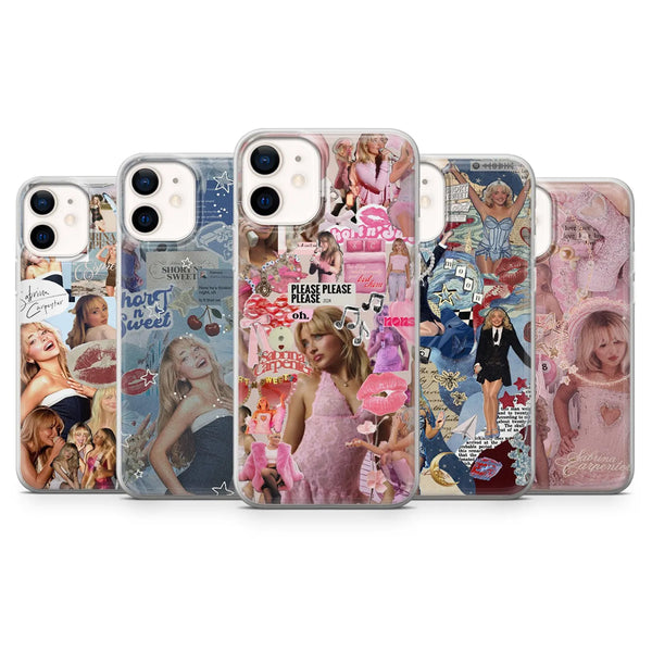 Sabrina Carpenter Phone Case Confident Pop Star Cover for iPhone 16 Pro Max