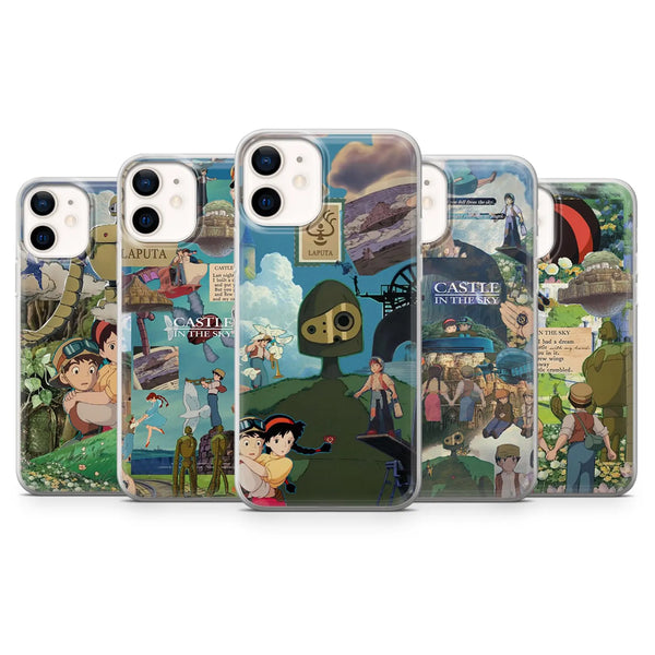 Studio Ghibli Phone Case Laputa Castle Cover for iPhone 16Pro Max