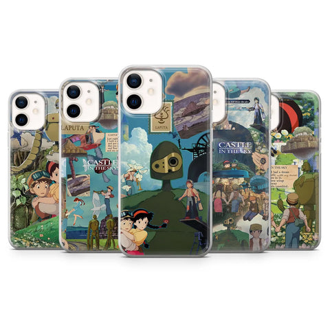 Studio Ghibli Phone Case Laputa Castle Cover for iPhone 16Pro Max