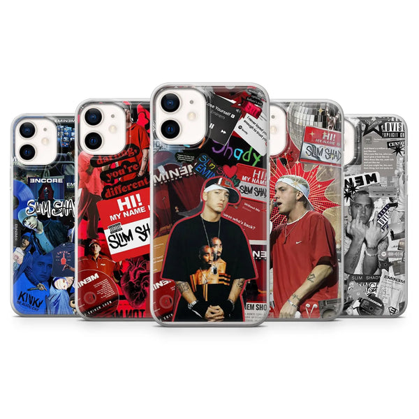 Marshall Mathers Phone Case Eminem Rapper Cover for iPhone 16 Pro Max