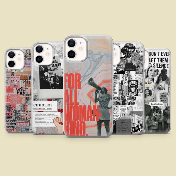 Feminist Phone Case Equality Patriarchy Cover for iPhone 16 Pro Max