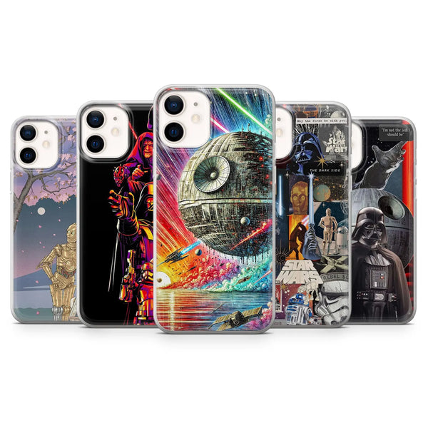 Star Wars Phone Case Lightsaber Galactic Cover for iPhone 16 Pro Max