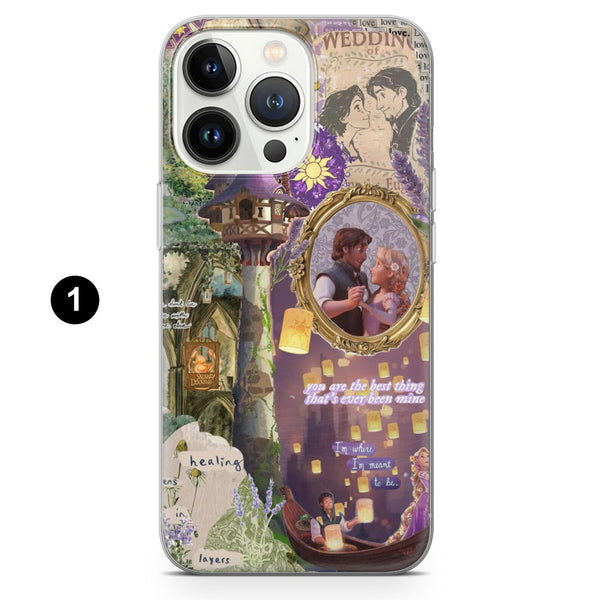 Disney Princess Phone Case Tangled Rapunzel Cover for iPhone 16 Pro Max