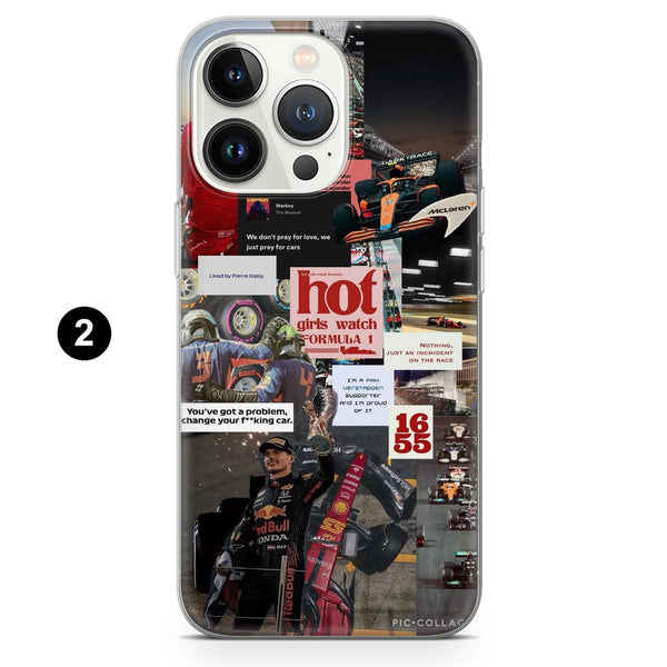 Formula 1 Phone Case Aesthetic Motosport Cover for iPhone 16 Pro Max