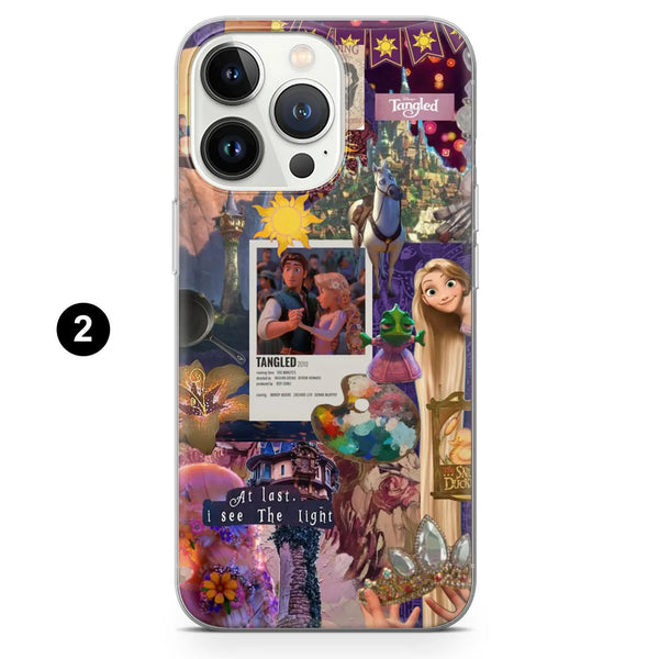 Disney Princess Phone Case Tangled Rapunzel Cover for iPhone 16 Pro Max
