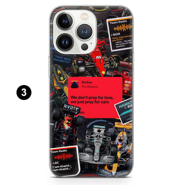 Formula 1 Phone Case Aesthetic Motosport Cover for iPhone 16 Pro Max