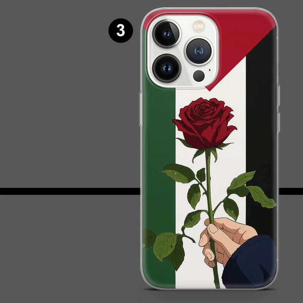 Free Palestine Phone Case Gaza War Cover for iPhone 16 Pro Max
