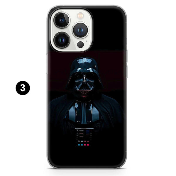 Darth Vader Phone Case Star Wars Lightsaber Cover for iPhone 16 Pro Max