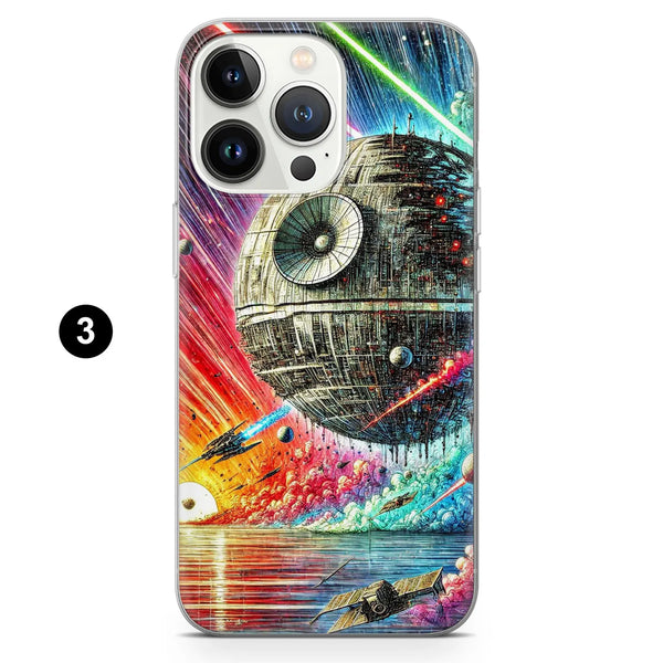 Star Wars Phone Case Lightsaber Galactic Cover for iPhone 16 Pro Max