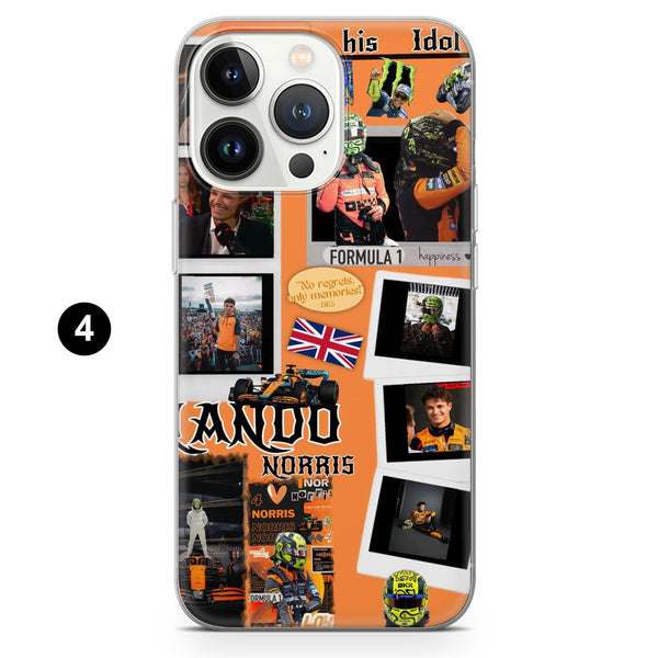 Oscar Piastri Phone Case Formula 1 Motosport Cover for iPhone 16 Pro Max