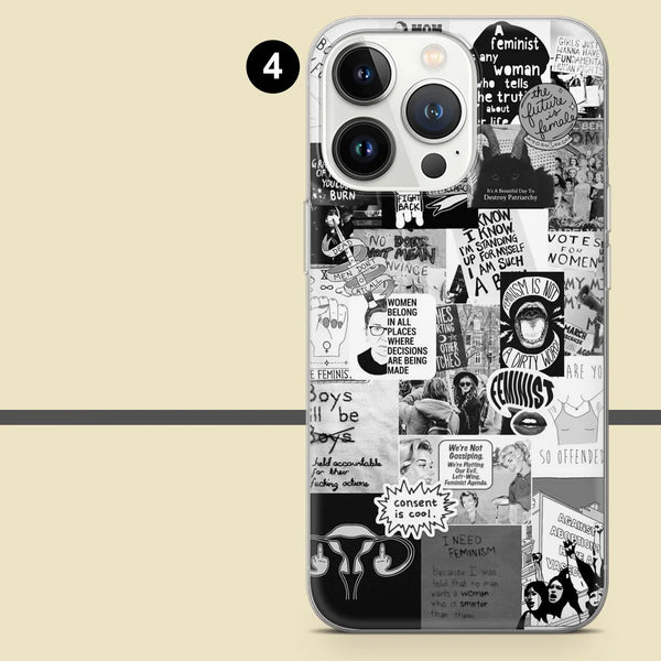 Feminist Phone Case Equality Patriarchy Cover for iPhone 16 Pro Max