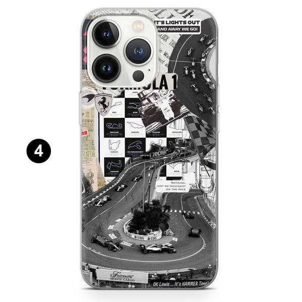 Formula 1 Phone Case Aesthetic Motosport Cover for iPhone 16 Pro Max