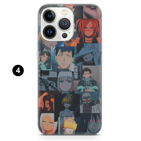 Fire Force Phone Case Shinra Kusakabe Anime Cover for iPhone 16 Pro Max