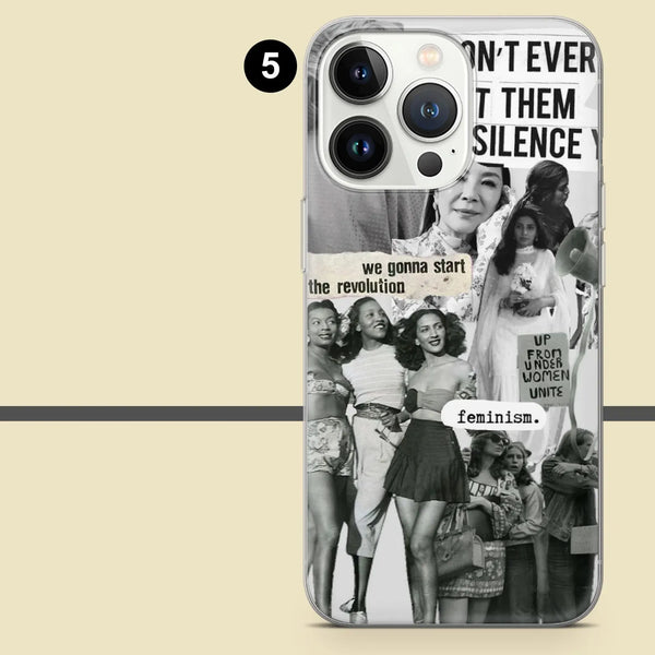 Feminist Phone Case Equality Patriarchy Cover for iPhone 16 Pro Max