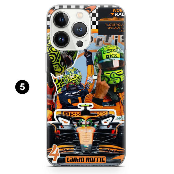 Oscar Piastri Phone Case Formula 1 Motosport Cover for iPhone 16 Pro Max