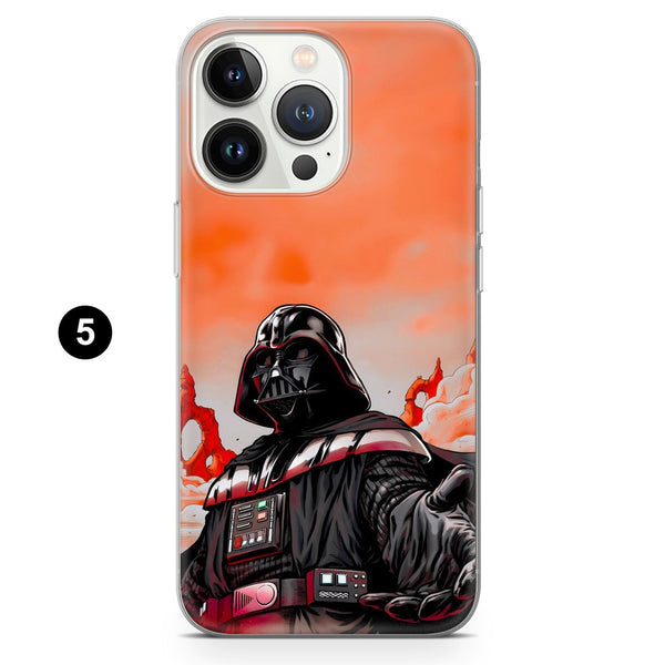 Darth Vader Phone Case Star Wars Lightsaber Cover for iPhone 16 Pro Max
