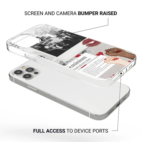 Feminist Phone Case Equality Patriarchy Cover for iPhone 16 Pro Max