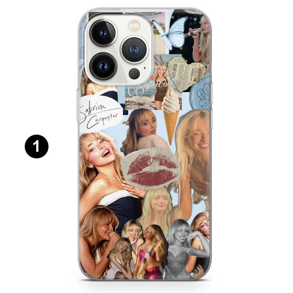 Sabrina Carpenter Phone Case Confident Pop Star Cover for iPhone 16 Pro Max